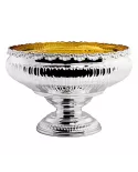 Shell part-gilt fruit stand