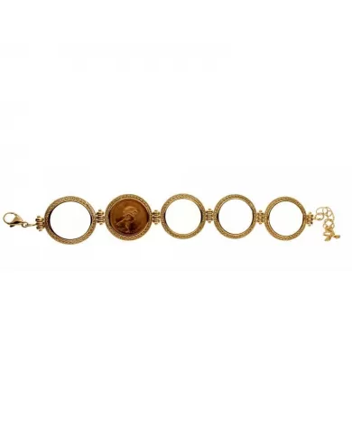 Bracciale portasterline in oro
