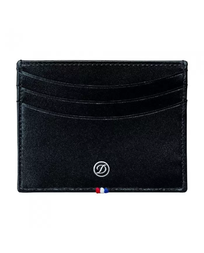 D-Line porta carte di credito nero S.T. Dupont