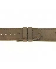 Cinturino marrone Struzzo Aiglon Grande Taille 20mm Eberhard & Co R...
