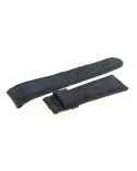 Cinturino blu Struzzo Aiglon Grande Taille 20mm