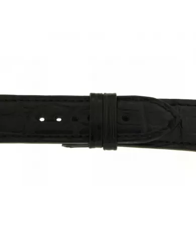 Cinturino Nero opaco Cocco 20 mm Eberhard & Co Ref CIN029