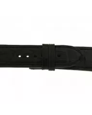 Cinturino Nero opaco Cocco 20 mm Eberhard & Co Ref CIN029