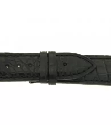 Cinturino nero Cocco Chrono4 20mm Eberhard & Co Ref CIN037