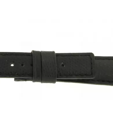 Cinturino nero Cuoio Aiglon 19mm Eberhard & Co Ref CIN982