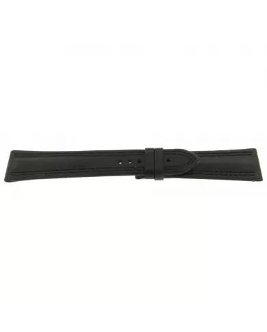 Cinturino nero Cuoio Traversetolo 21mm Eberhard & Co Ref CIN182