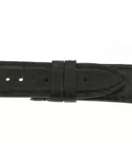 Cinturino nero Cocco Aliante 20mm Eberhard & Co Ref CIN036