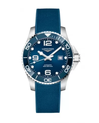 Hydroconquest auto 41mm blu