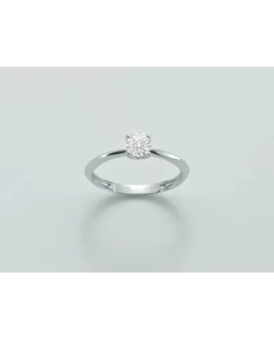 Anello con diamante 0,05 ct Miluna