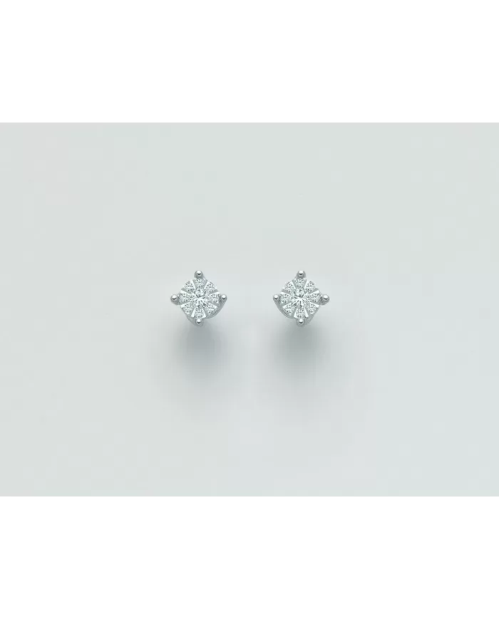 Orecchini Favolosa diamanti 0,108 ct Miluna