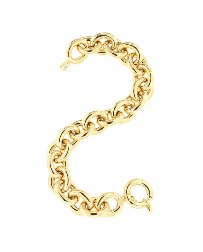 Bracciale a Catena in Oro Giallo Spagnoletti 1945