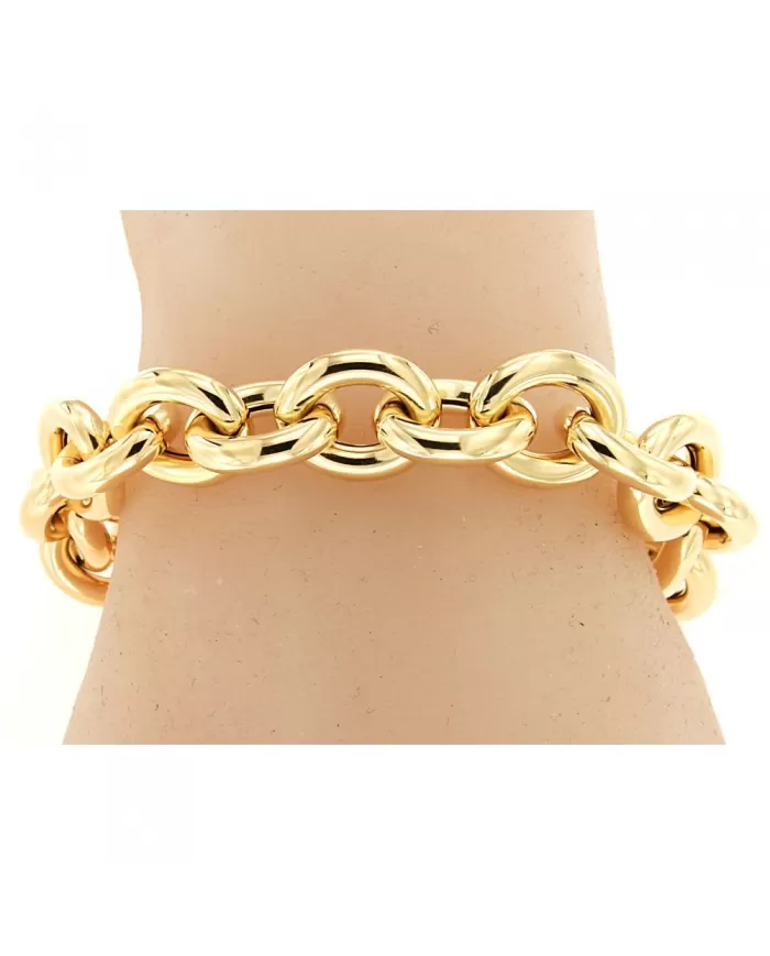 Bracciale a Catena in Oro Giallo Spagnoletti 1945