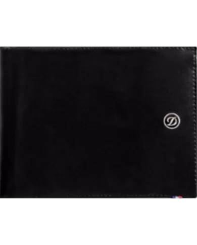 D-Line portafoglio nero 6 carte di credito S.T. Dupont
