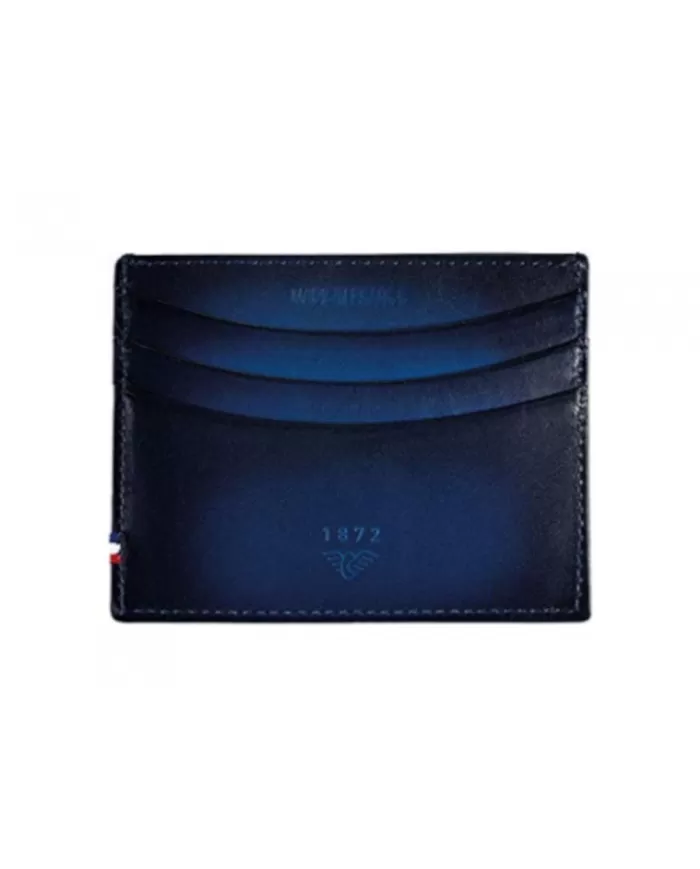 D-Line portafoglio blu 6 carte di credito S.T. Dupont