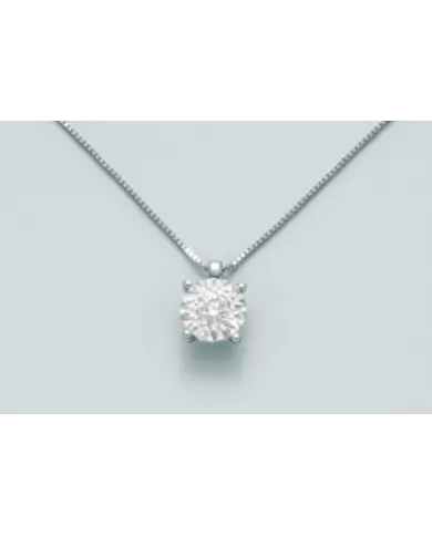 Collana con diamanti 0,03 ct