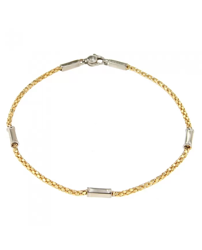 Bracciale in Oro Giallo e Bianco Spagnoletti 1945