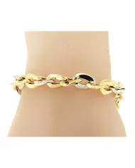 Bracciale in Oro Giallo e Bianco Spagnoletti 1945