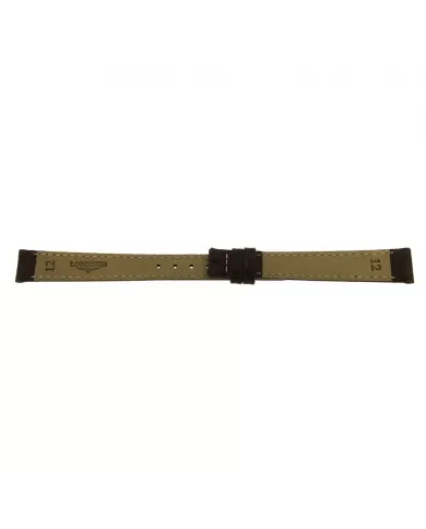 Cinturino marrone lucertola 12mm Longines Ref L682100674