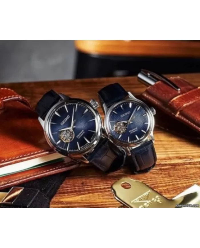Presage Auto 40 mm blu SEIKO Ref SSA405J1