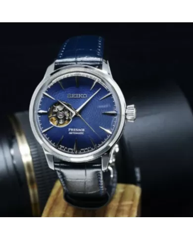 Presage Auto 40 mm blu SEIKO Ref SSA405J1