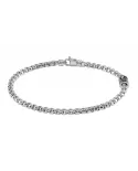 Bracciale in argento con diamante