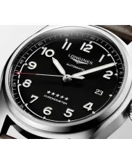 Spirit Automatico 40 mm Nero Longines Ref L38104530