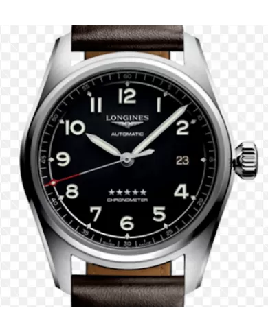 Spirit Automatico 40 mm Nero Longines Ref L38104530