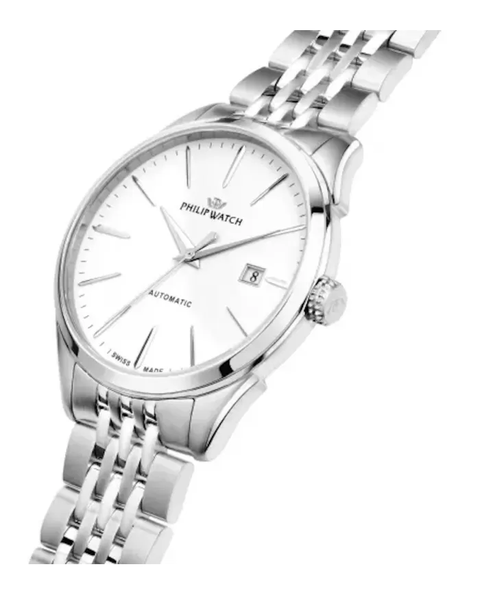 Roma 41mm Automatico Bianco Philip Watch Ref R8223217002