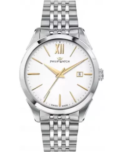 Roma 41mm Multifunzione Bianco Philip Watch Ref R8253217001