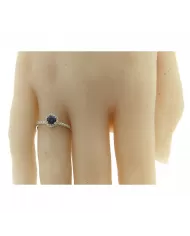 Anello Rubino 0,34 ct e diamanti 0,10 ct ReCarlo