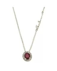 Collana Dora Rubino 0,32ct e Diamanti 0,10 ct Salvini