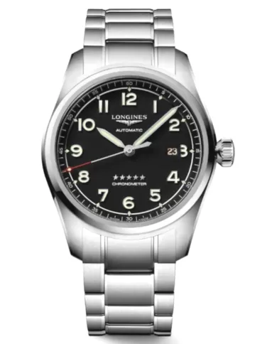 Spirit Automatico 42 mm Nero Longines Ref L38114536