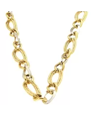 Collana in oro Giallo e Bianco Spagnoletti 1945