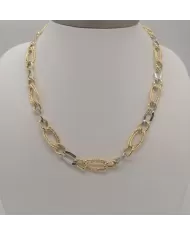 Collana in oro Giallo e Bianco Spagnoletti 1945