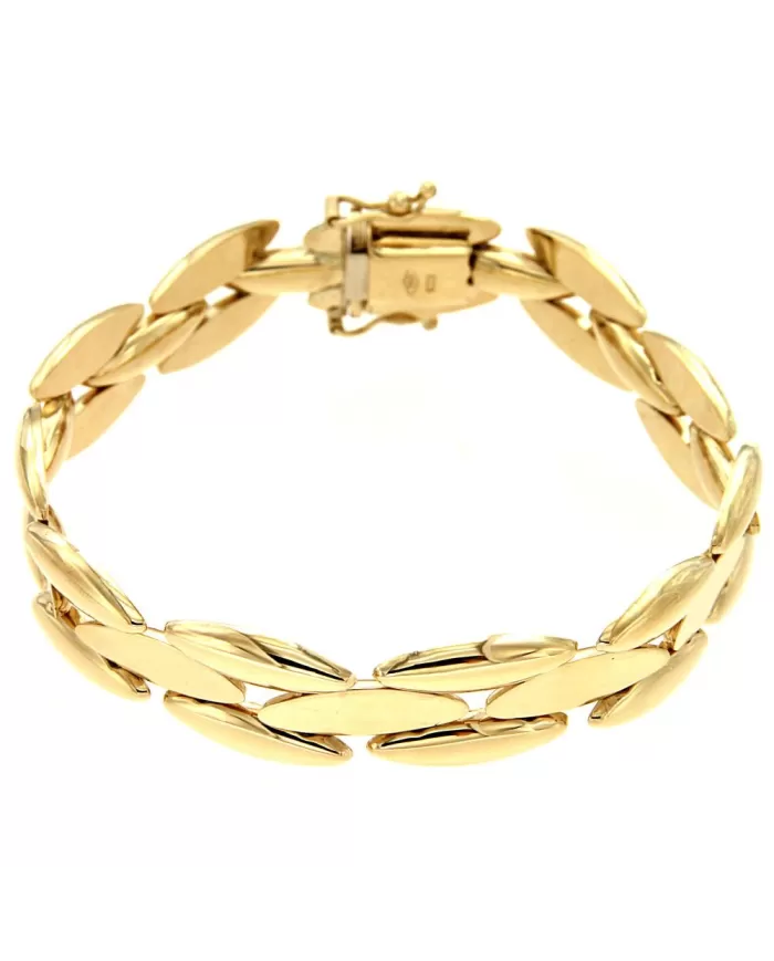 Bracciale a Tappeto in Oro Giallo Spagnoletti 1945