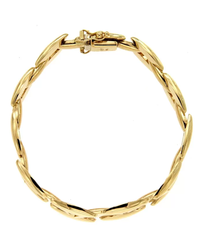 Bracciale a Tappeto in Oro Giallo Spagnoletti 1945