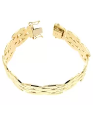 Bracciale a Tappeto in Oro Giallo Spagnoletti 1945