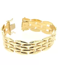 Bracciale a Tappeto in Oro Giallo Spagnoletti 1945