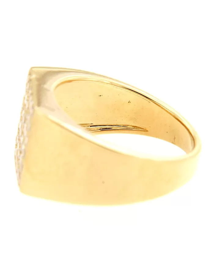 Anello oro Giallo e Diamanti 0,38 ct Spagnoletti 1945