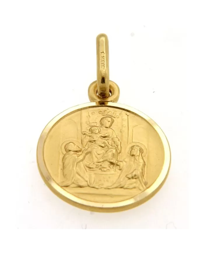 Medaglia Madonna di Pompei Spagnoletti 1945