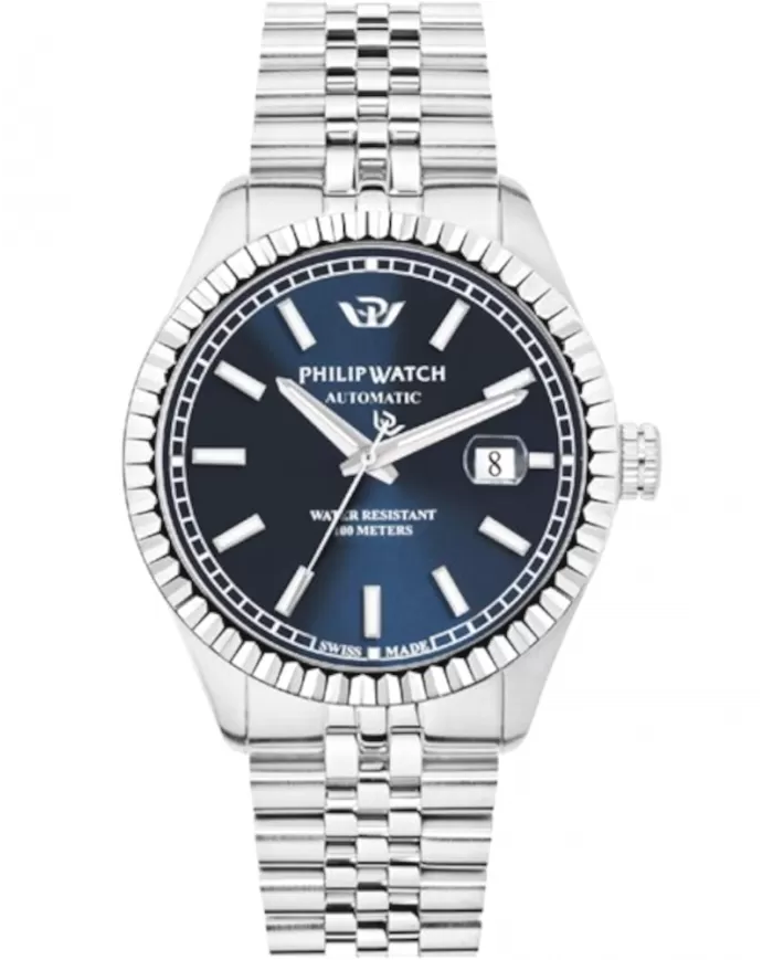 Caribe Auto 41mm Blu Philip Watch Ref R8223597022