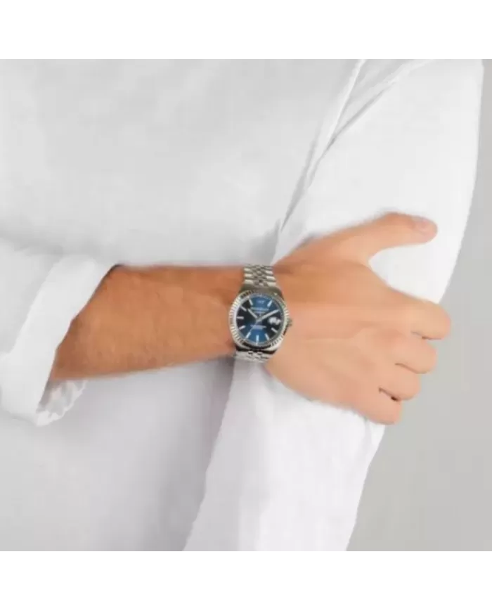 Caribe Auto 41mm Blu Philip Watch Ref R8223597022
