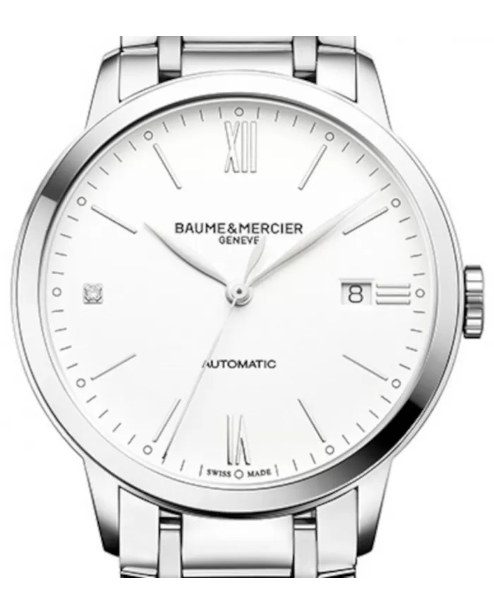 Classima Automatico 40mm Bianco Baume & Mercier Ref M0A10311