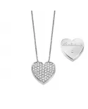 Collana Cuore con Diamanti 0,71 ct