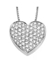 Collana Cuore con Diamanti 0,71 ct Salvini