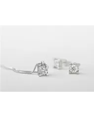 Girocollo IoLuce con diamanti 0,12ct Giorgio Visconti