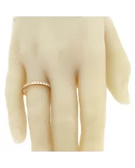 Anello Virginia oro Rosa e Diamanti 0,72 ct Salvini