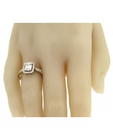 Anello Magia oro Bianco e Diamanti 0,55 ct Salvini