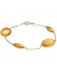 Bracciale in Oro Giallo e Bianco Spagnoletti 1945