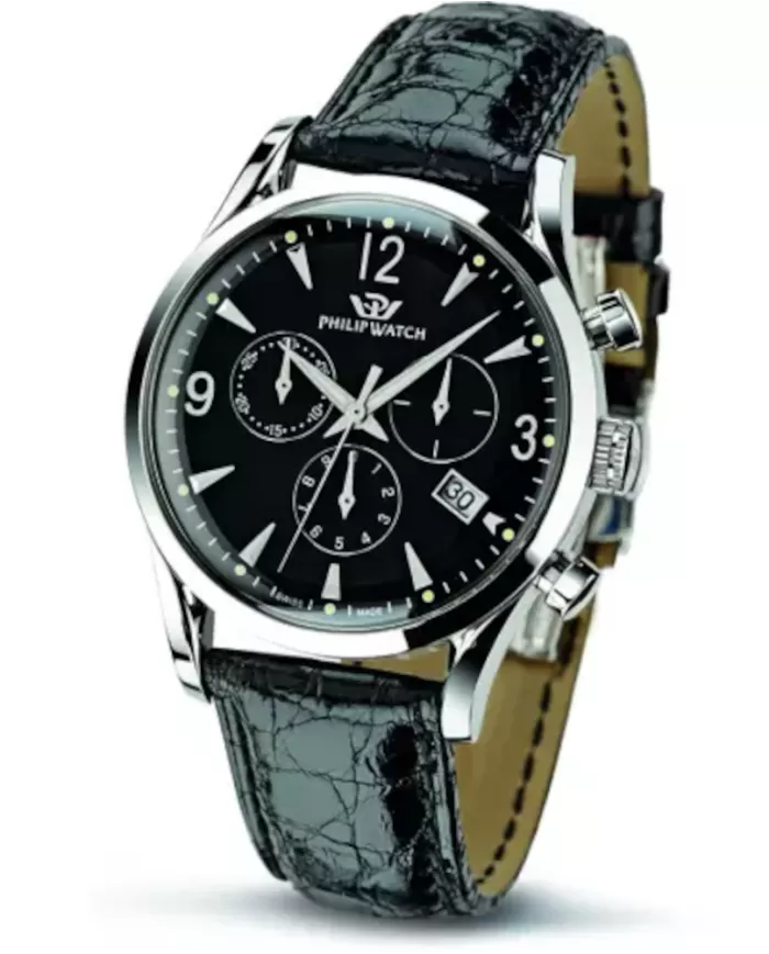 Sunray Crono 39mm Nero Philip Watch Ref R8271680002